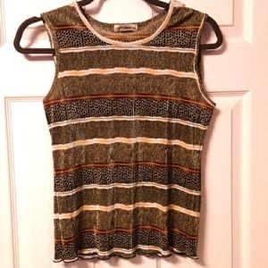 Notations.  Size M.  Women's tank.